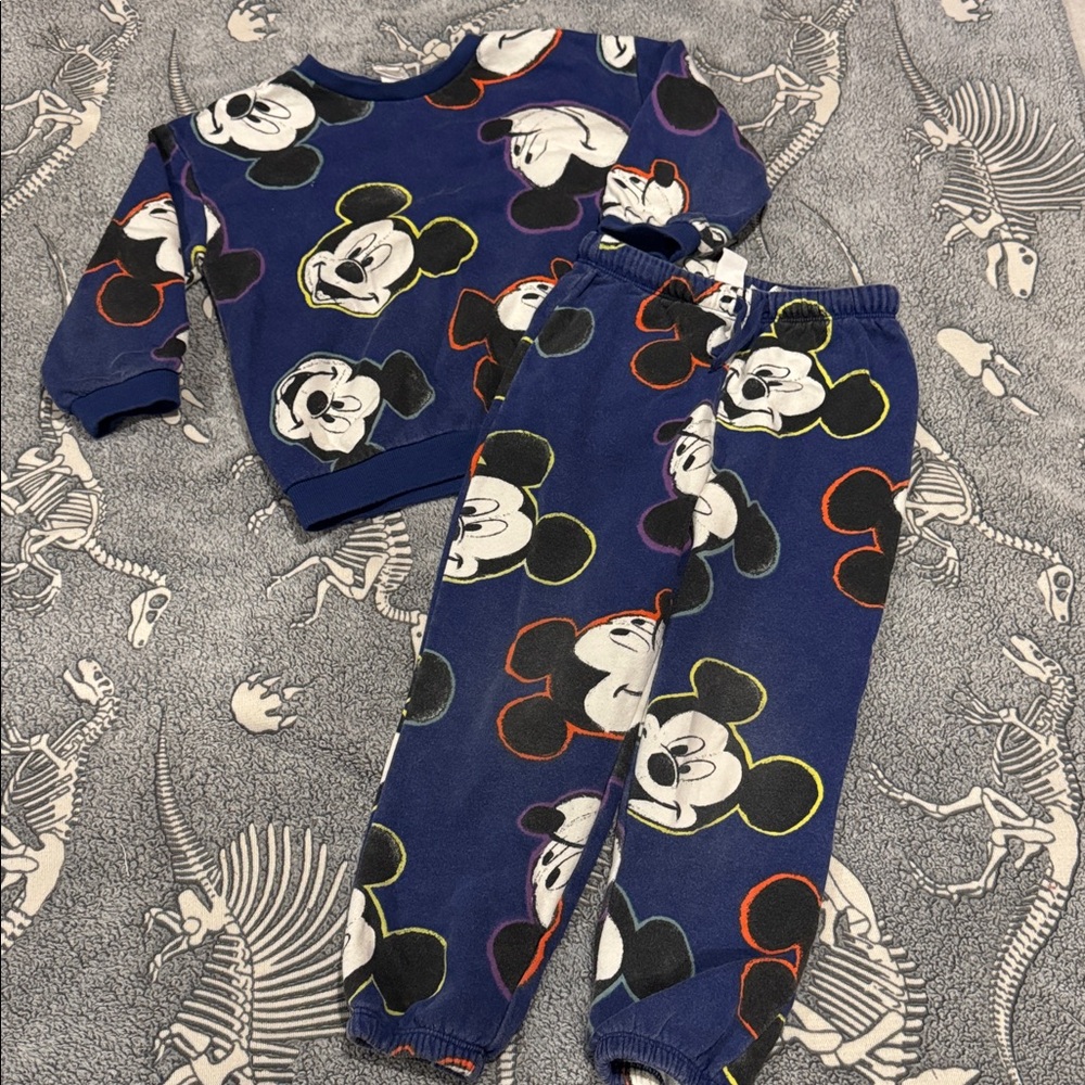 Blue Mickey Mouse Set